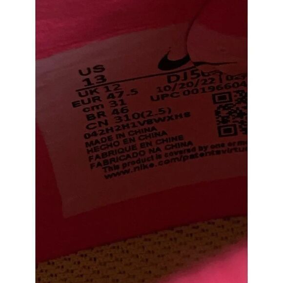 Nike Zoom Mercurial Vapor 15 Pro FG Soccer Cleats Pink DJ5603-605 Men’s Size 13 - Picture 8 of 14